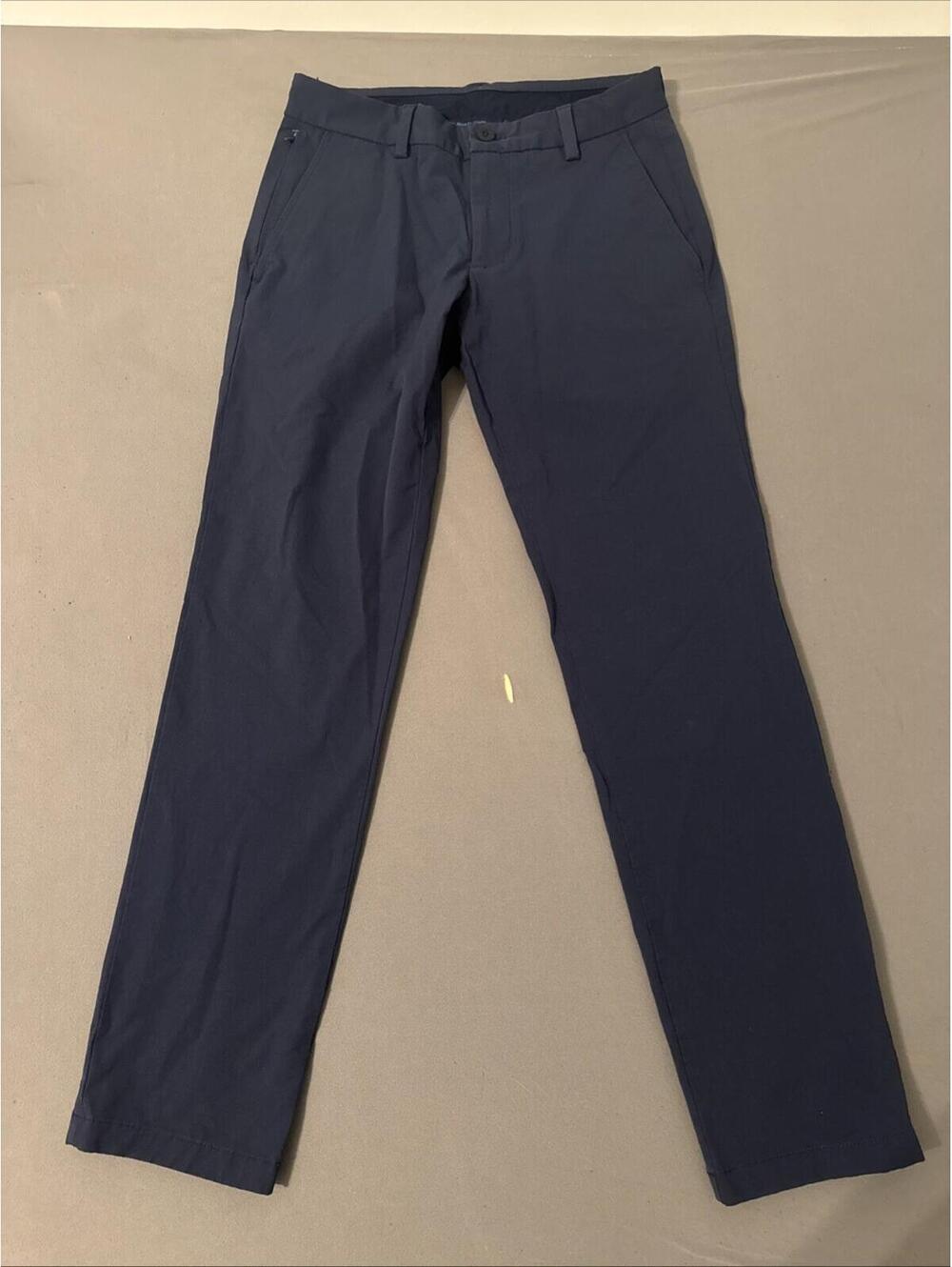 Vineyard Vines Pants Mens 28x30 Navy On-The-Go OTG 5-Pocket Performance Stretch